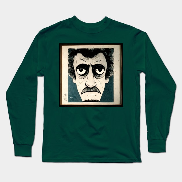 Vonnegut Long Sleeve T-Shirt by NYCMikeWP